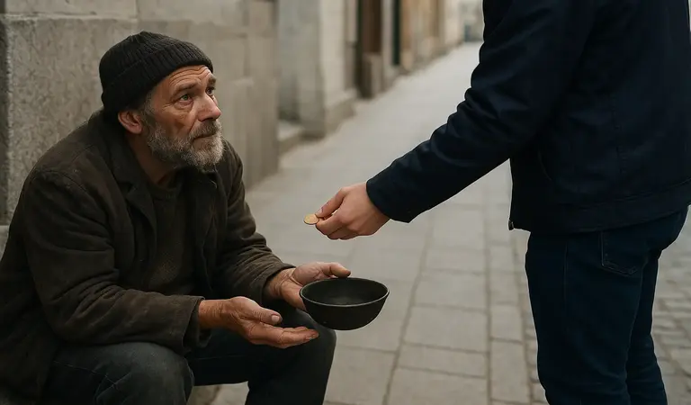 Rüyada Dilenciye Para Vermek