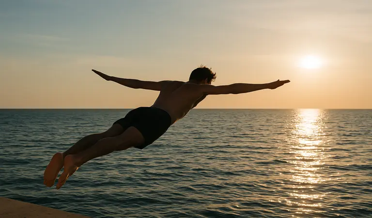 Rüyada Denize Atlamak