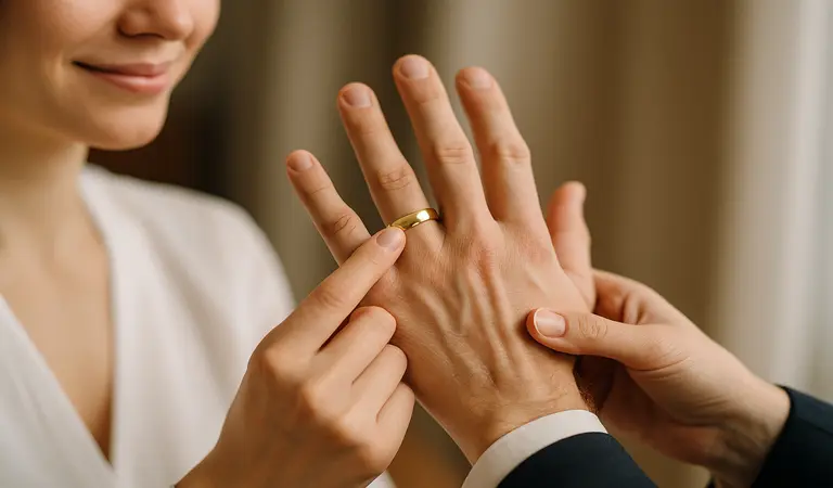 Rüyada Altın Alyans Takıp Sözlenmek