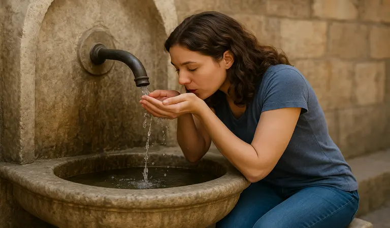 Rüyada Çeşmeden Su İçmek