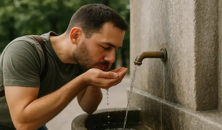 Rüyada Çeşmeden Su İçmek